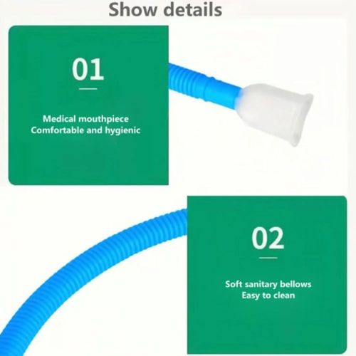 Lung Capacity Exerciser 3 Balls Incentive Spirometer Breathing Trainer Device — image 7