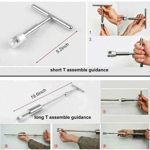 66PCS PDR Car Paintless Kit Dent Puller Lifter Repair Removal Hail Glue Gun Tool — image 12