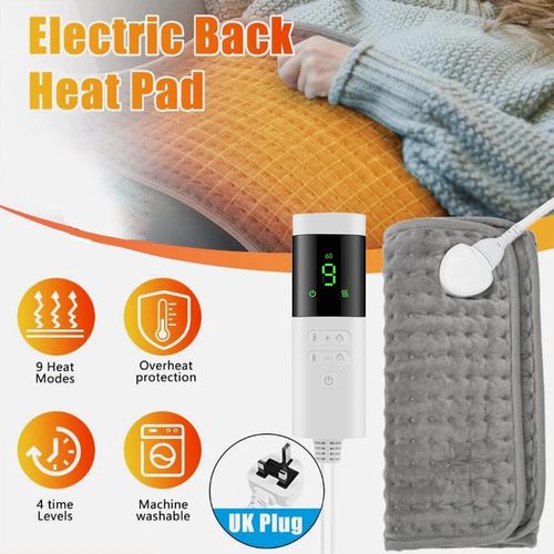 Therapeutic Electric Back Heat Pad Wrap for Muscle Tension Back Neck Pain Relief — image 7