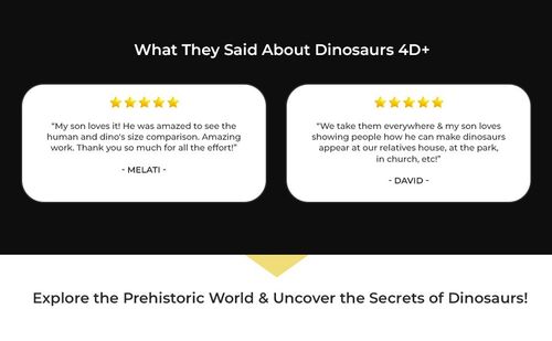 Dinosaur 4D+ AR Flashcards - Interactive 3D STEM Learning Toy Gift for Kids 4+ — image 16