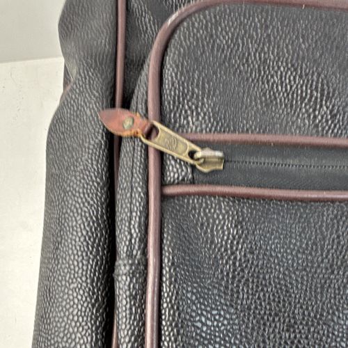 vintage Mulberry Scotchgrain garment travel bag / suit carrier Leather — image 6