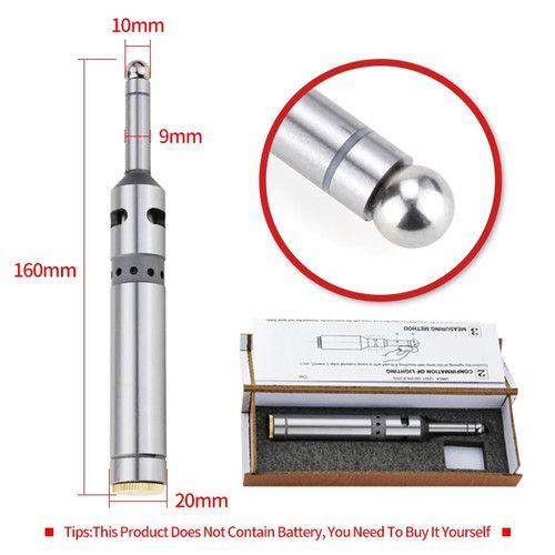 Photoelectric Optical Edge Finder LED Warning Light Precision Electronic Tool