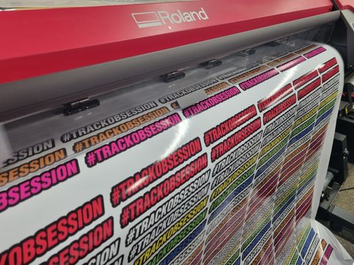 BULK Custom personalised printed vinyl stickers, labels UNLAMINATED — image 2
