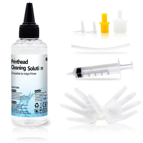 Printhead Cleaning Solution Kit Flush Inkjet Printer Nozzle Cleaner Unblock Tool