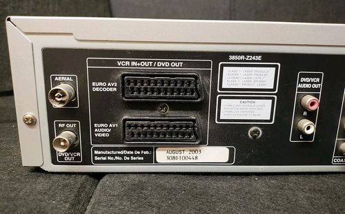 LG DV1010 DVD Player/Video VHS Cassette Recorder And Remote Control TESTED  — image 11