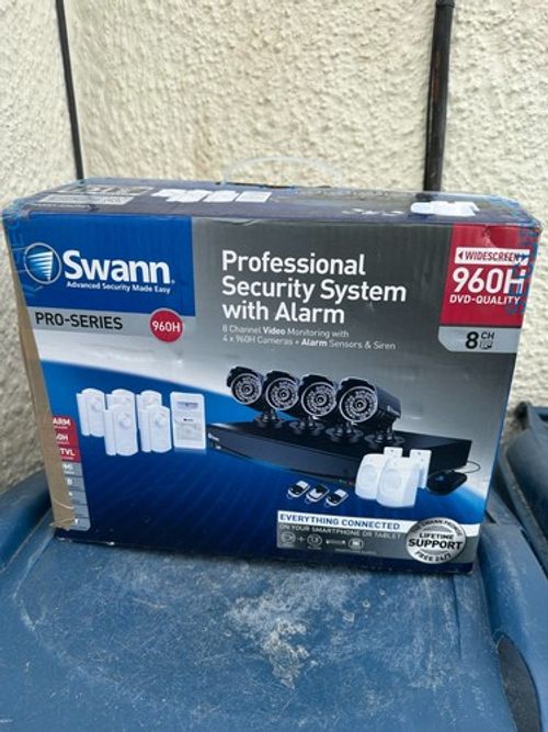 Swann Professional Security System With Alarm Pro Series 960H - VIDEO & ALARM