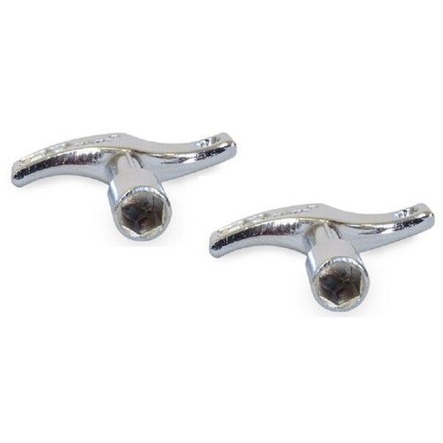 DRUM KEYS – Sets of 2 - hexagonal hex square tuning percussion key drums skin