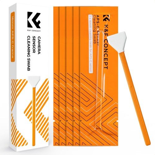 K&F CONCEPT 6PCS 16/24mm APS Sensor Cleaning DSLR Digital Camera Cleaning Kit