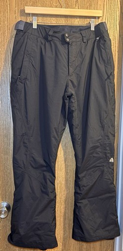Vintage NIKE ACG Mens Large Black Waterproof Snow Pants Ski Pants 3 Layer