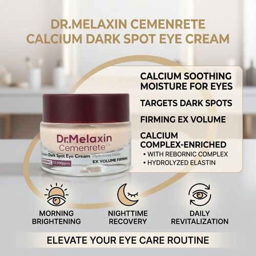 DR.MELAXIN Cemenrete Calcium Dark Spot Cover Eye Cream 15g / Anti-aging K-Beauty — image 5