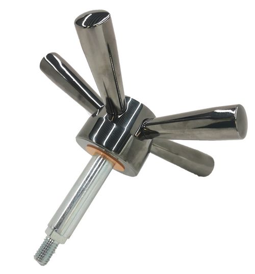 Premium 5 Spoke Safe Handle for Vault Door & Gun Safe Handle Replacement — image 3