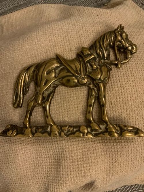 Vintage Old Antique BRASS decorative door stop 1.3 kg 6.5 inches high