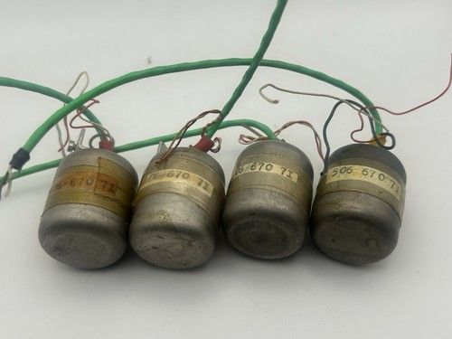 4 x Tesla Vintage Microphone Input Transformer, 1:1, Type 506 670 71