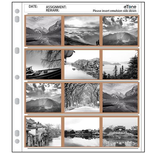 50x eTone Archive Storage Sheets 120 Negative 50x120negative bag, Transparent — image 1