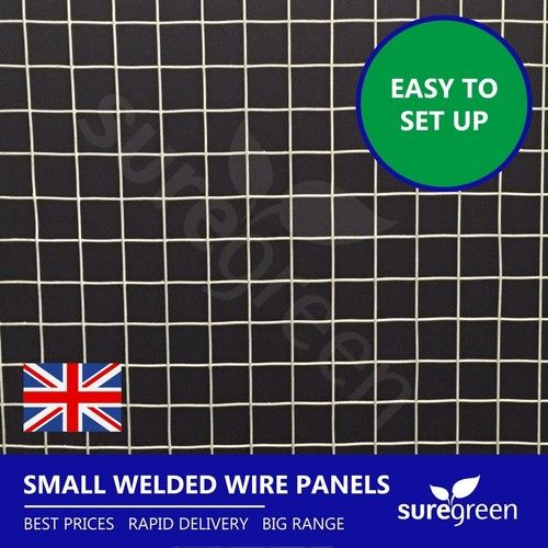 Galvanised Welded Wire Mesh Panels | 0.91m x 0.60m | 6mm Hole | 19G | 2 Pack