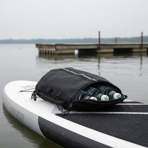 SUP Deck Bag Non Waterproof Surfboard Storage Pouch Lightweight for Kayaking