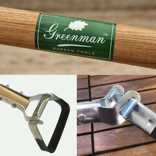 Wiggle Oscillating Hoe Action Hula Stirrup Garden Greenman Garden Tools — image 11