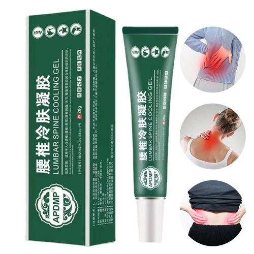 Lumbar Spine Gel Cold Compress Herbal 20g Pain Relief Back Support Natural UK — image 2