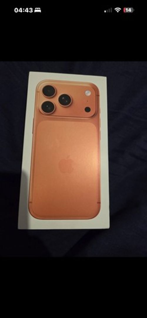 Iphone 17 Pro 256g Cosmic Orange Brand New Sealed Unlocked
