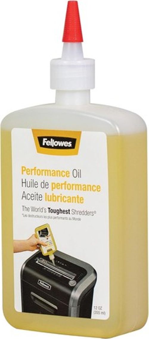 Fellowes Shredder Oil for Micro Cut and Cross Cut Paper Shredders, 355ml - Shre
