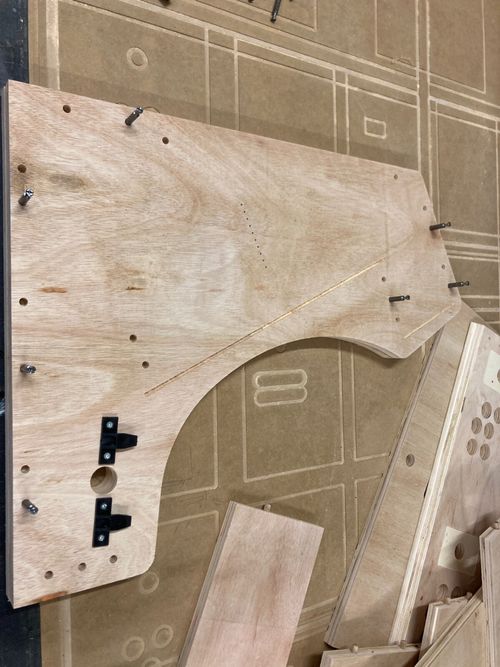 24" Ply 2 Player Bartop Arcade Cabinet Flat Pack Kit - Pls Read Description — image 4