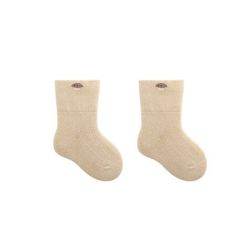 2 Pairs Newborn Socks Thermal Cotton Winter Baby Ankle Socks For 0-3Y Girls Boys