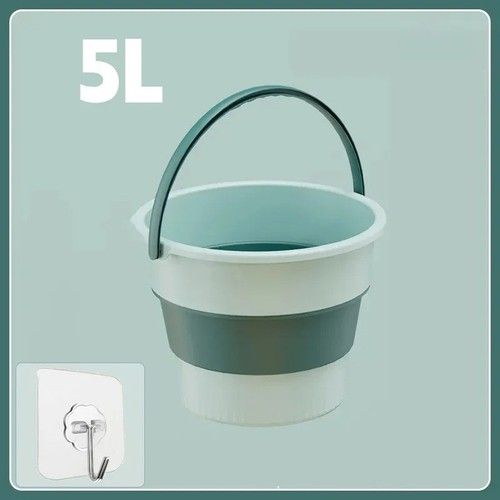 5/10/17L Folding Silicone Bucket Portable Collapsible Car Wash Camping Fishing