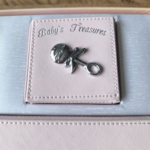 Pink Baby Keepsake Gift Set First Tooth and Memory Box — image 4
