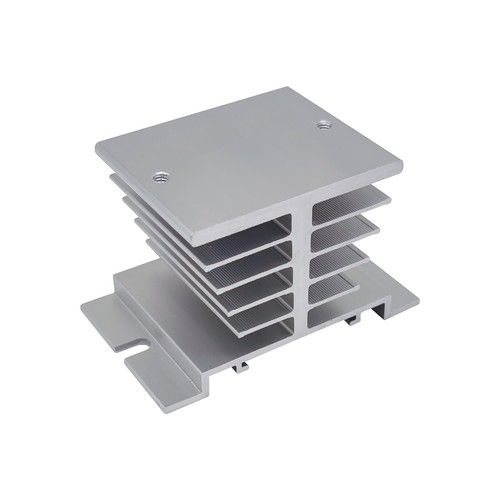 KUDOM HEAT SINK FOR SINGLE PHASE SOLID STATE RELAYS WITH DIN RAIL CHANNEL