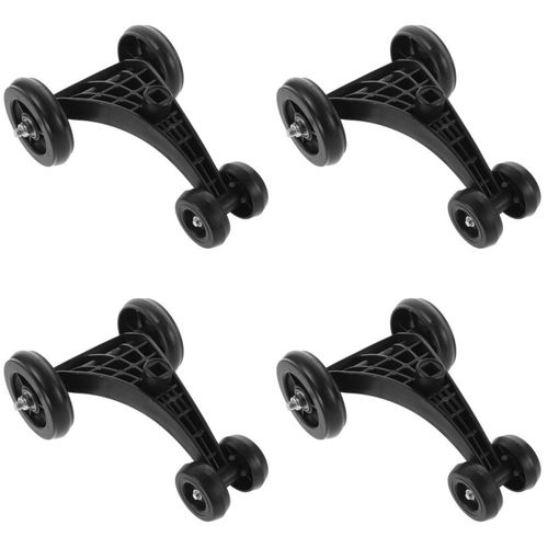 Kids Wiggle Car Replacement Wheels Durable Plastic Black Flexible Front Wheels — image 8