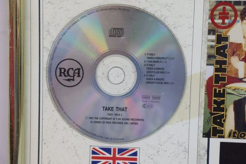 Take That Limited Edition Presentation Disc It Only Takes A Minute — image 2