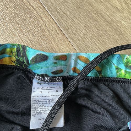 Michael Phelps Men's Swim Jammers Swimming Trunks Size 28 Black Multicolour — image 4