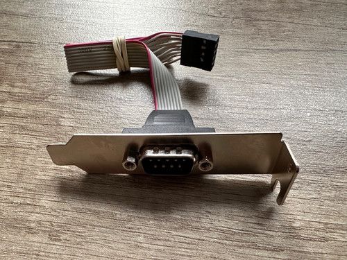 StarTech 9 Pin Serial to 10 Pin IDC Header with Low Profile Slot (PLATE9MHDLP)