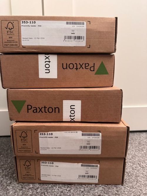 Paxton P50 Proximity Reader Net2 Access Control 353-110 x5