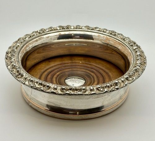 Early 19thC  Old Sheffield Plate Bottle Coaster, Likely William IV period c1830