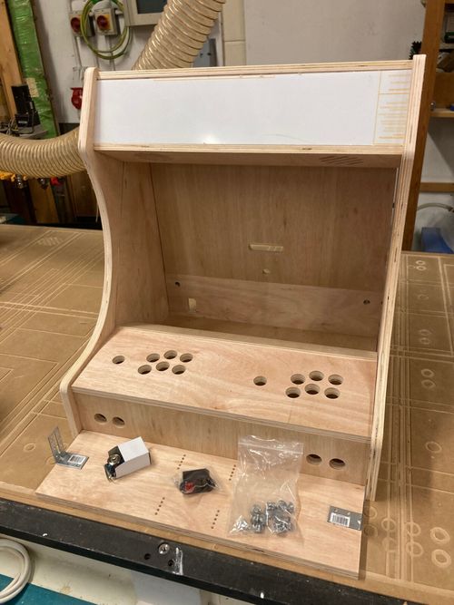 24" Ply 2 Player Bartop Arcade Cabinet Flat Pack Kit - Pls Read Description — image 2