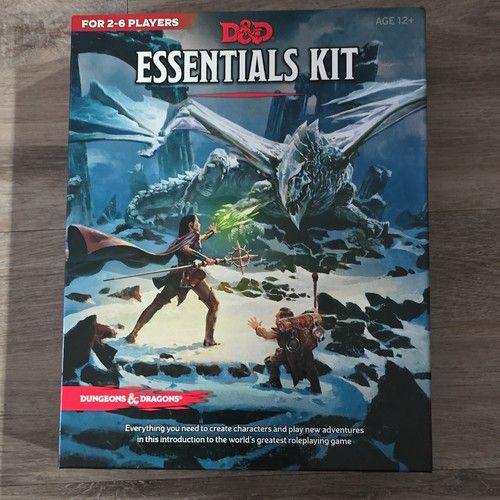 Dungeons & Dragons D&D 5th Ver. Essentials Kit Dragon of Icespire Peak Lot