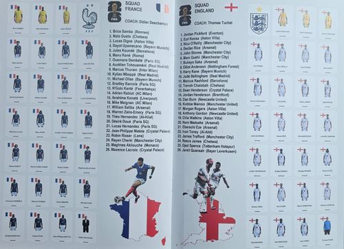 2026 FIFA WORLD CUP FINAL PROGRAMME FRANCE v ENGLAND & SPAIN v ARGENTINA — image 3