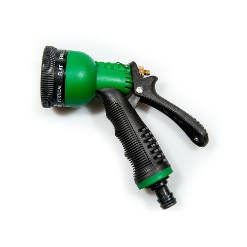 8 Function Spray Nozzle - Water Hose Gun Multi Pattern Garden Adjustable Mist — image 12