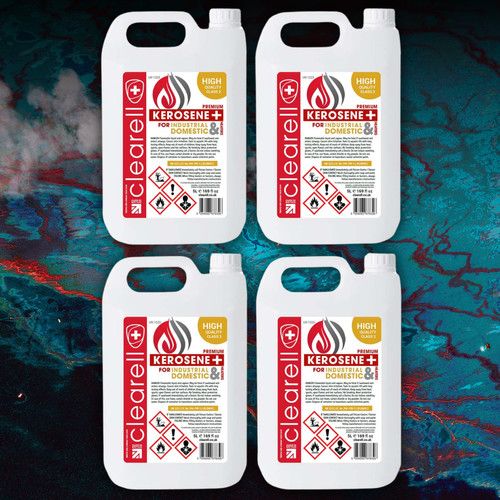 Clearell KEROSENE 20L 40L 80L 100L Litres Premium Domestic Heating Oil Class 2