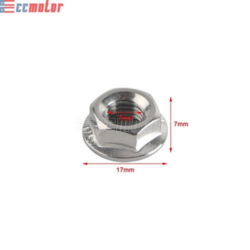 4 pack Exhaust Flange Nuts For Harley-Davidson Twin Cam EVO Big Twin Sportster — image 5