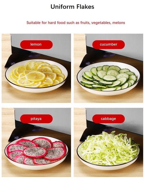 Electric Vegetable Fruit Slicer Stainless Slicing Device Kitchen Tomatoes Lemons — image 11