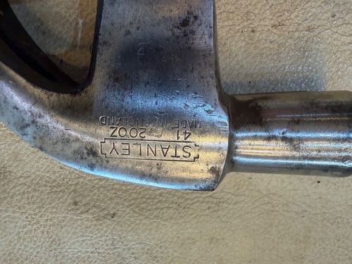 Vintage Stanley 20 oz Claw Hammer  Made in England  — image 5