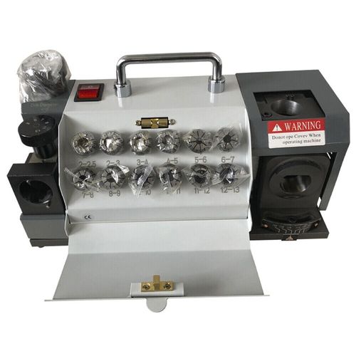 220V Drill Bits Sharpener 2mm to 13mm Capacity Drill Grinder Machine 90° ~ 145° — image 1