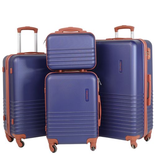 Fergana 6-Piece ABS Hard Shell Luggage Set – Spinner Suitcases with TSA Lock — image 2