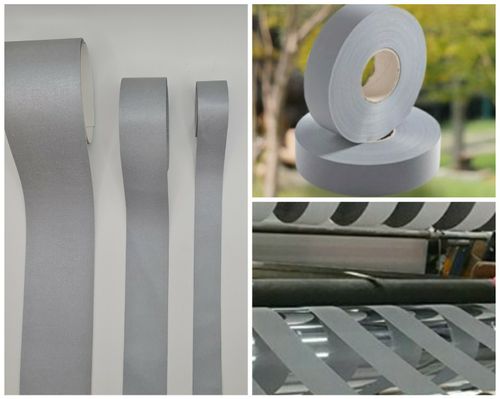 Hi Visibility Silver Reflective Tape High Quality - 10mm, 22mm, 25mm, 30mm, 50mm — image 1