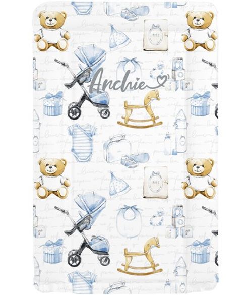 Vintage Design Nursery Baby Changing Mat - Girls or Boys - Can Be Personalised