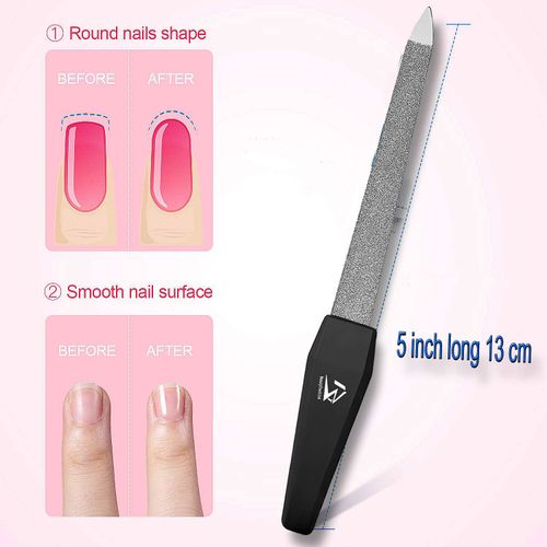 Black Chiropodist Quality Diamond Dusted Deb Nail Files Podiatry Manicure Tools — image 2