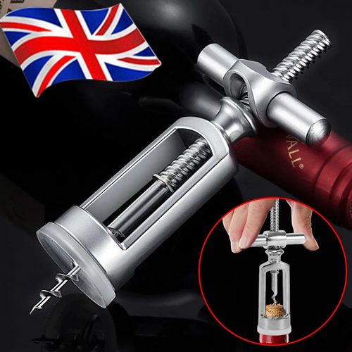 Lever Arm Corkscrew Winged Premium Creative Wine Bottle Opener Tool NEW — image 6