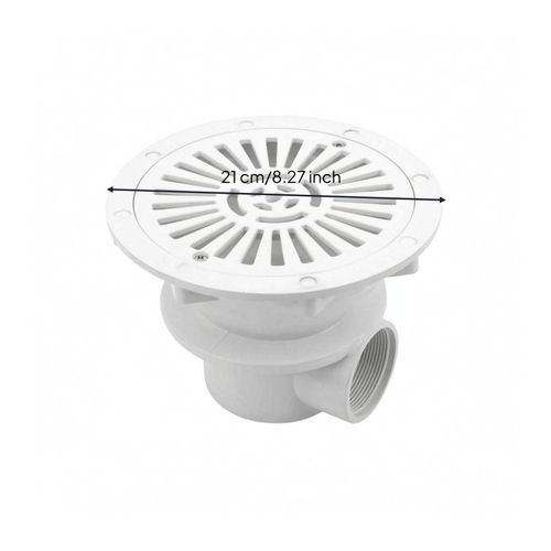 Plastic Pool Drain Fitting Good Sealing Swimming Pool Drain Replacement Part — image 10